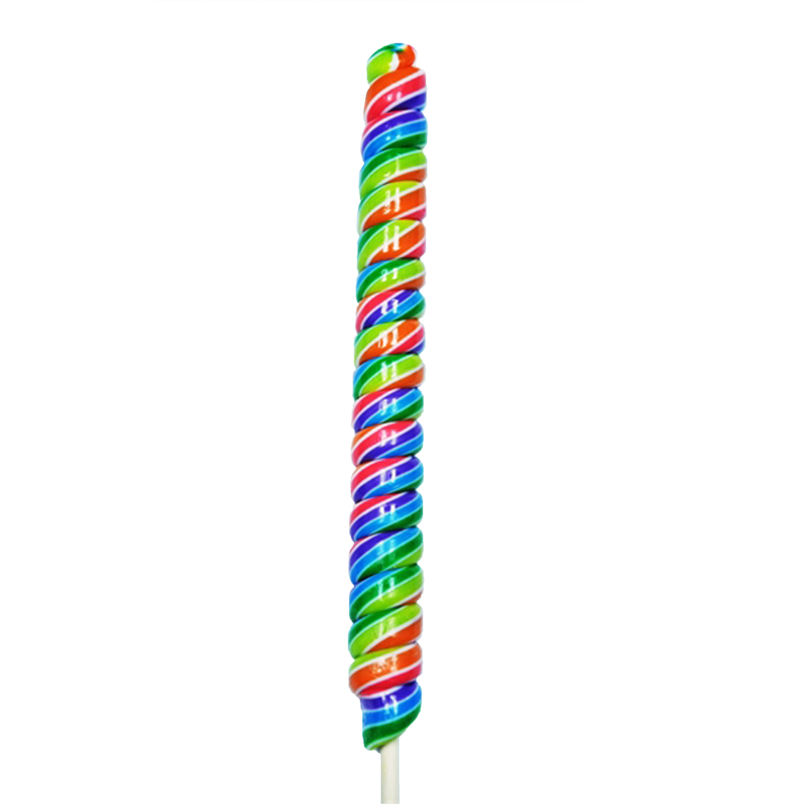 Rainbow style, watermelon flavor. Krazi Twist Large long stick. 