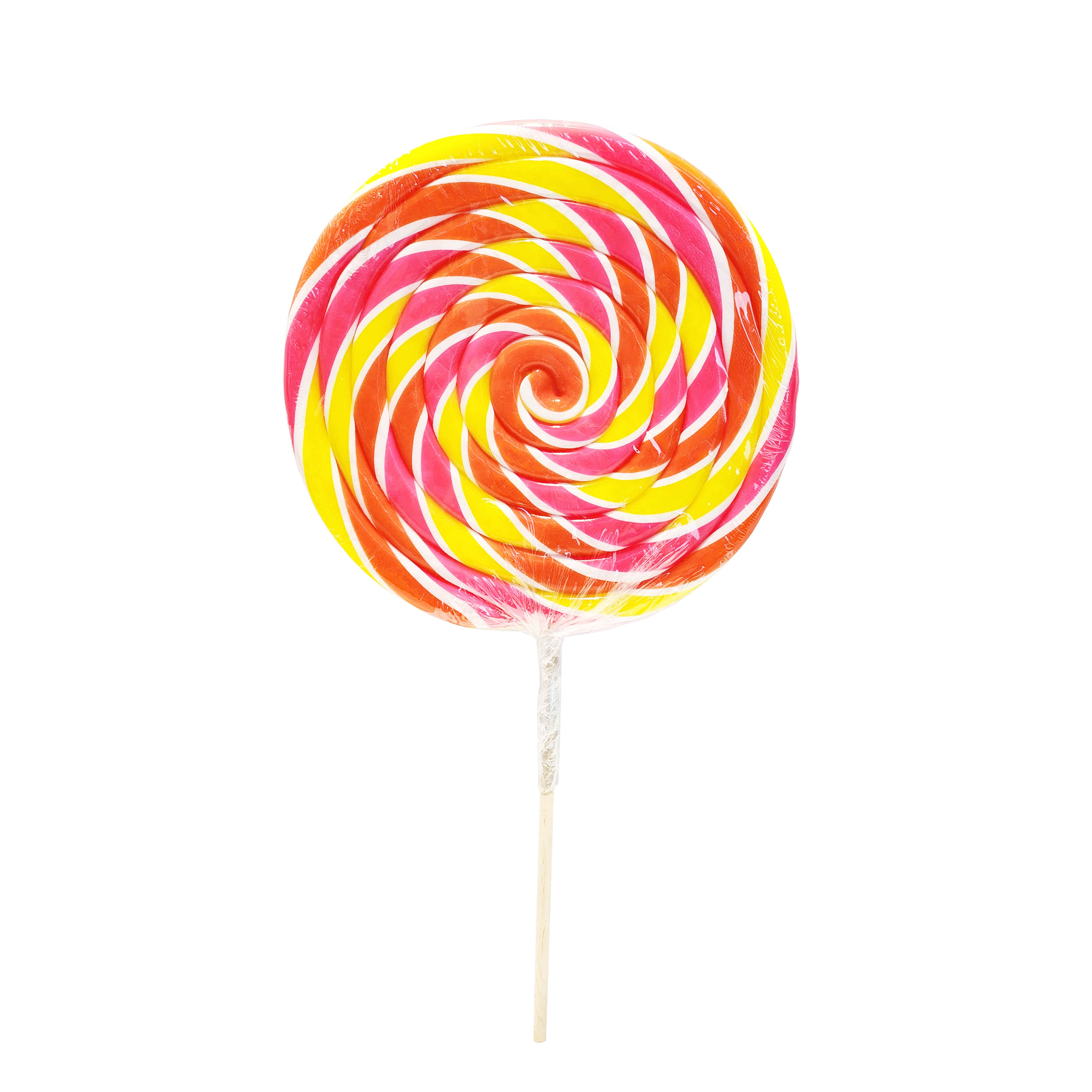 Fruit punch flavored extra large swhirly sweet whirls 